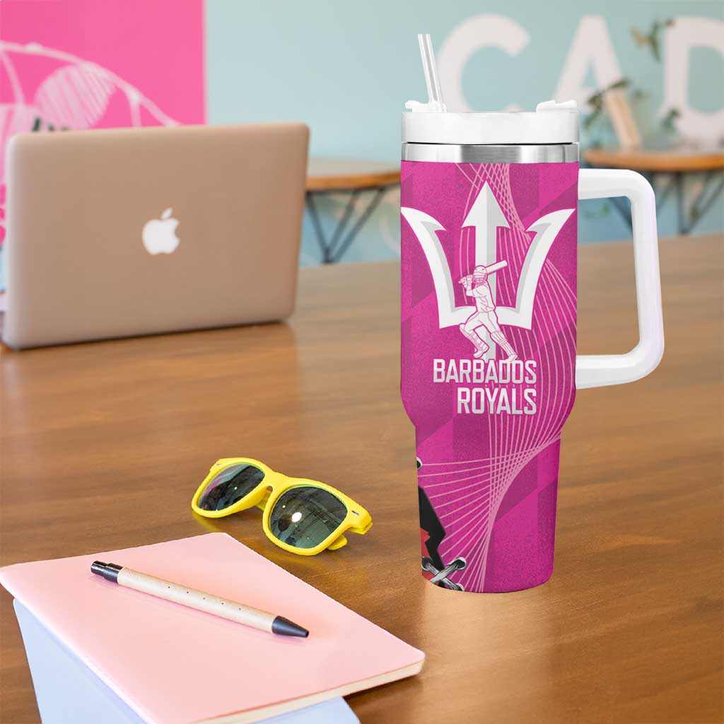 Barbados and Trinbago Cricket Tumbler With Handle Royals Knight Riders Together - Wonder Print Shop