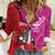 Barbados and Trinbago Cricket Personalized Women Casual Shirt Royals Knight Riders Together - Wonder Print Shop