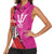 Barbados and Trinbago Cricket Personalized Women Sleeveless Polo Shirt Royals Knight Riders Together - Wonder Print Shop