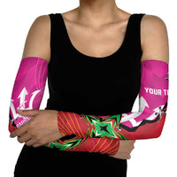 Barbados and Guyana Cricket Personalized Arm Sleeves Royals Amazon Warriors Together - Wonder Print Shop