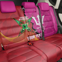 Barbados and Guyana Cricket Personalized Back Car Seat Cover Royals Amazon Warriors Together - Wonder Print Shop