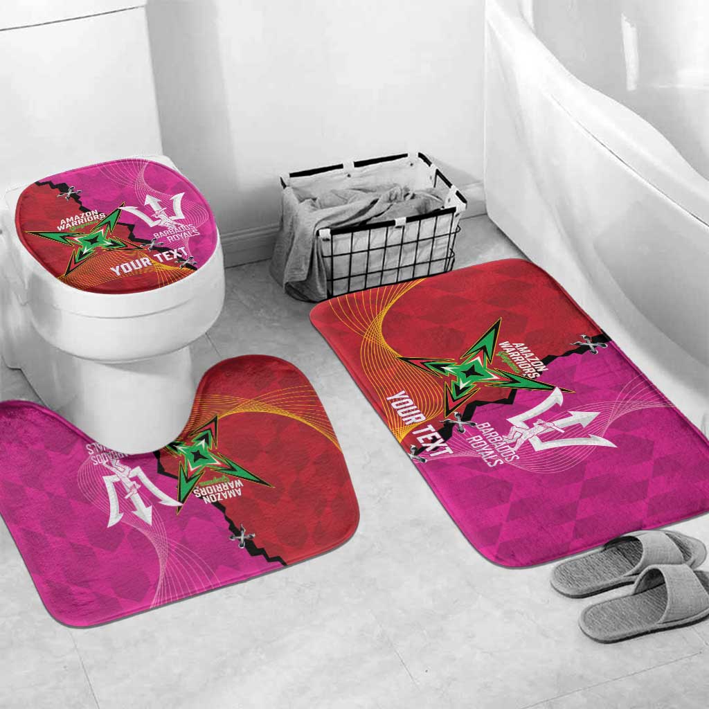 Barbados and Guyana Cricket Personalized Bathroom Set Royals Amazon Warriors Together - Wonder Print Shop