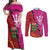 Barbados and Guyana Cricket Personalized Couples Matching Off Shoulder Maxi Dress and Long Sleeve Button Shirt Royals Amazon Warriors Together - Wonder Print Shop
