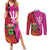 Barbados and Guyana Cricket Personalized Couples Matching Summer Maxi Dress and Long Sleeve Button Shirt Royals Amazon Warriors Together - Wonder Print Shop