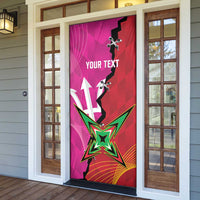 Barbados and Guyana Cricket Personalized Door Cover Royals Amazon Warriors Together - Wonder Print Shop