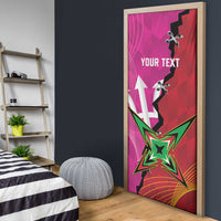 Barbados and Guyana Cricket Personalized Door Cover Royals Amazon Warriors Together - Wonder Print Shop