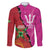 Barbados and Guyana Cricket Personalized Family Matching Long Sleeve Bodycon Dress and Hawaiian Shirt Royals Amazon Warriors Together - Wonder Print Shop