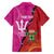 Barbados and Guyana Cricket Personalized Family Matching Off The Shoulder Long Sleeve Dress and Hawaiian Shirt Royals Amazon Warriors Together - Wonder Print Shop