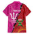 Barbados and Guyana Cricket Personalized Family Matching Off Shoulder Maxi Dress and Hawaiian Shirt Royals Amazon Warriors Together - Wonder Print Shop