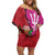 Barbados and Guyana Cricket Personalized Family Matching Off Shoulder Short Dress and Hawaiian Shirt Royals Amazon Warriors Together - Wonder Print Shop