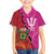 Barbados and Guyana Cricket Personalized Family Matching Off Shoulder Short Dress and Hawaiian Shirt Royals Amazon Warriors Together - Wonder Print Shop