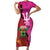 Barbados and Guyana Cricket Personalized Family Matching Short Sleeve Bodycon Dress and Hawaiian Shirt Royals Amazon Warriors Together - Wonder Print Shop