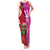 Barbados and Guyana Cricket Personalized Family Matching Tank Maxi Dress and Hawaiian Shirt Royals Amazon Warriors Together - Wonder Print Shop