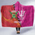 Barbados and Guyana Cricket Personalized Hooded Blanket Royals Amazon Warriors Together - Wonder Print Shop