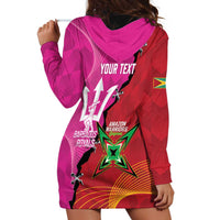 Barbados and Guyana Cricket Personalized Hoodie Dress Royals Amazon Warriors Together - Wonder Print Shop