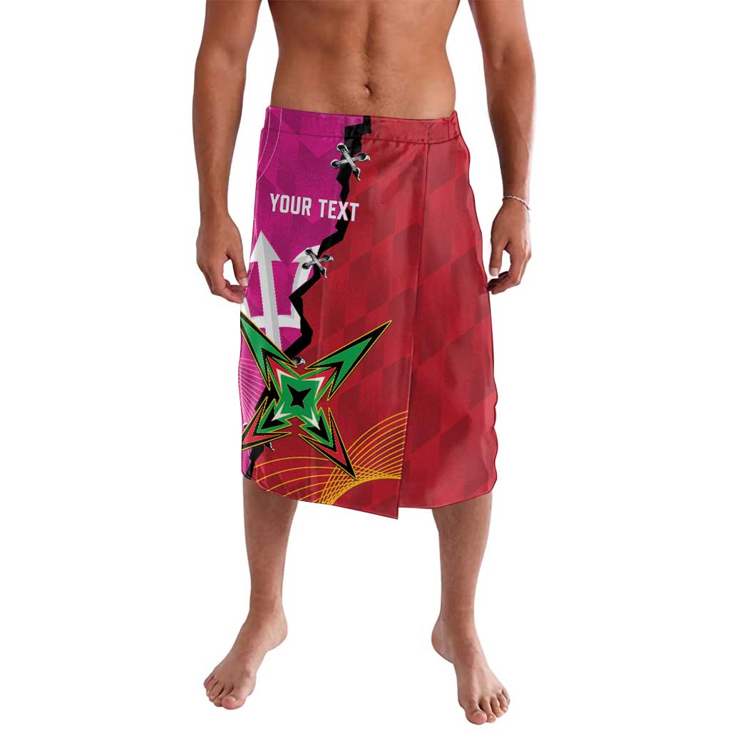 Barbados and Guyana Cricket Personalized Lavalava Royals Amazon Warriors Together - Wonder Print Shop