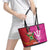 Barbados and Guyana Cricket Personalized Leather Tote Bag Royals Amazon Warriors Together - Wonder Print Shop