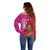 Barbados and Guyana Cricket Personalized Off Shoulder Sweater Royals Amazon Warriors Together - Wonder Print Shop