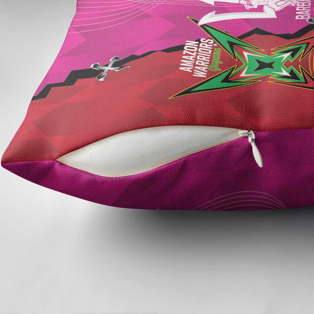 Barbados and Guyana Cricket Personalized Pillow Cover Royals Amazon Warriors Together - Wonder Print Shop