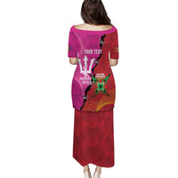 Barbados and Guyana Cricket Personalized Puletasi Royals Amazon Warriors Together - Wonder Print Shop