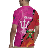 Barbados and Guyana Cricket Personalized Rugby Jersey Royals Amazon Warriors Together - Wonder Print Shop