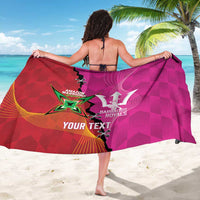 Barbados and Guyana Cricket Personalized Sarong Royals Amazon Warriors Together - Wonder Print Shop