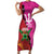 Barbados and Guyana Cricket Personalized Short Sleeve Bodycon Dress Royals Amazon Warriors Together - Wonder Print Shop