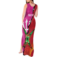Barbados and Guyana Cricket Personalized Tank Maxi Dress Royals Amazon Warriors Together - Wonder Print Shop