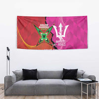 Barbados and Guyana Cricket Personalized Tapestry Royals Amazon Warriors Together - Wonder Print Shop