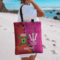 Barbados and Guyana Cricket Personalized Tote Bag Royals Amazon Warriors Together - Wonder Print Shop