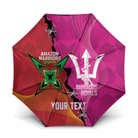 Barbados and Guyana Cricket Personalized Umbrella Royals Amazon Warriors Together - Wonder Print Shop