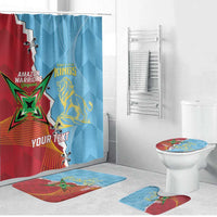 Saint Lucia and Guyana Cricket Personalized Bathroom Set Kings Amazon Warriors Together - Wonder Print Shop