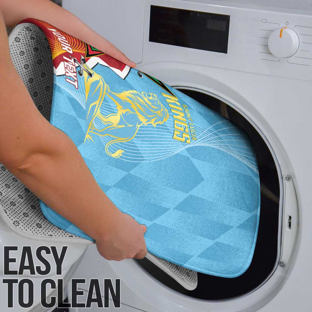 Saint Lucia and Guyana Cricket Personalized Bathroom Set Kings Amazon Warriors Together - Wonder Print Shop