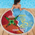 Saint Lucia and Guyana Cricket Personalized Beach Blanket Kings Amazon Warriors Together - Wonder Print Shop