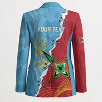 Saint Lucia and Guyana Cricket Personalized Blazer Kings Amazon Warriors Together - Wonder Print Shop