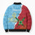 Saint Lucia and Guyana Cricket Personalized Bomber Puffer Jacket Kings Amazon Warriors Together - Wonder Print Shop