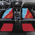 Saint Lucia and Guyana Cricket Personalized Car Mats Kings Amazon Warriors Together - Wonder Print Shop