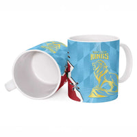 Saint Lucia and Guyana Cricket Ceramic Mug Kings Amazon Warriors Together - Wonder Print Shop