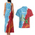 Saint Lucia and Guyana Cricket Personalized Couples Matching Tank Maxi Dress and Hawaiian Shirt Kings Amazon Warriors Together - Wonder Print Shop