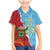 Saint Lucia and Guyana Cricket Personalized Family Matching Mermaid Dress and Hawaiian Shirt Kings Amazon Warriors Together - Wonder Print Shop