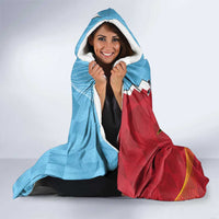 Saint Lucia and Guyana Cricket Personalized Hooded Blanket Kings Amazon Warriors Together - Wonder Print Shop