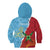 Saint Lucia and Guyana Cricket Personalized Kid Hoodie Kings Amazon Warriors Together - Wonder Print Shop