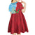 Saint Lucia and Guyana Cricket Personalized Kid Short Sleeve Dress Kings Amazon Warriors Together - Wonder Print Shop