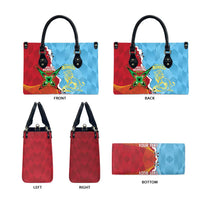 Saint Lucia and Guyana Cricket Personalized Leather Bag Kings Amazon Warriors Together - Wonder Print Shop