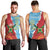 Saint Lucia and Guyana Cricket Personalized Men Tank Top Kings Amazon Warriors Together - Wonder Print Shop