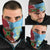 Saint Lucia and Guyana Cricket Personalized Neck Gaiter Kings Amazon Warriors Together - Wonder Print Shop