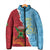 Saint Lucia and Guyana Cricket Personalized Padded Jacket Kings Amazon Warriors Together - Wonder Print Shop