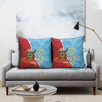 Saint Lucia and Guyana Cricket Personalized Pillow Cover Kings Amazon Warriors Together - Wonder Print Shop