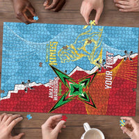 Saint Lucia and Guyana Cricket Personalized Puzzle Kings Amazon Warriors Together - Wonder Print Shop