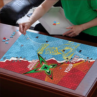 Saint Lucia and Guyana Cricket Personalized Puzzle Kings Amazon Warriors Together - Wonder Print Shop